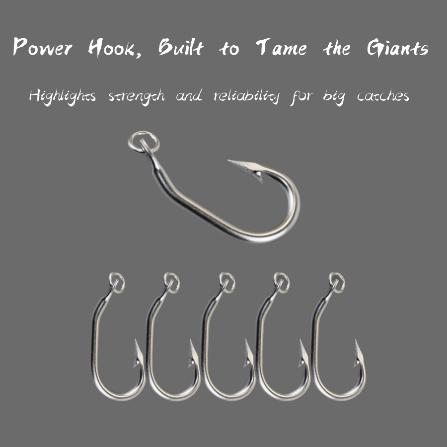 1set Shark hooks