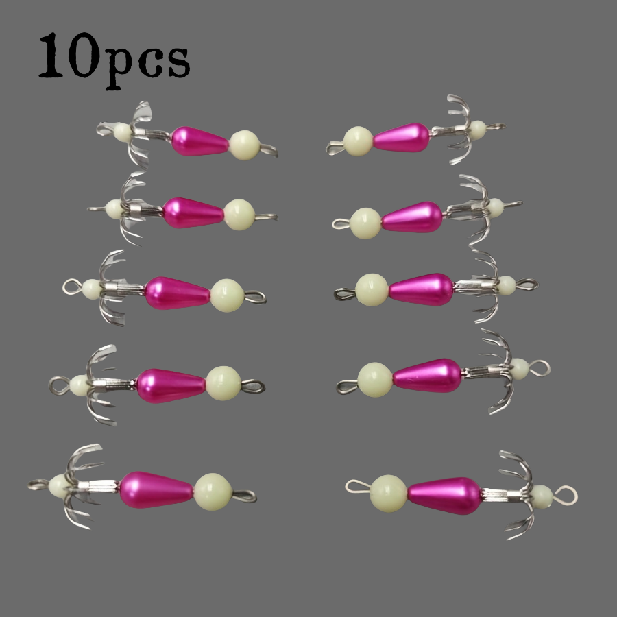 10pcs Mini Squid Killer