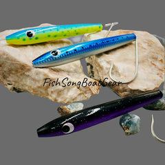 2pcsThe color is random Lure Pure Wood Wooden Pencil Lure