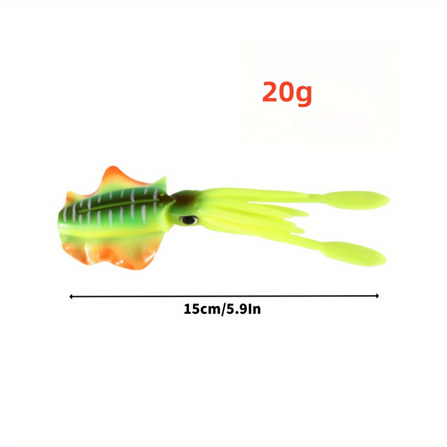 5pcs Bionic Squid Bait