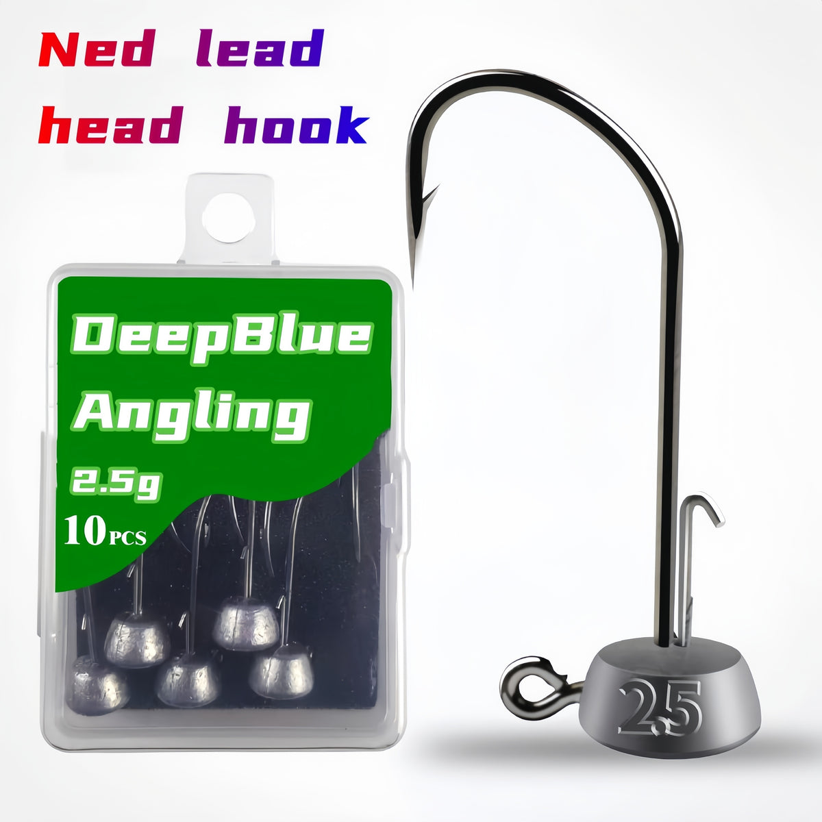 10pcs Ned Rig Jig Heads