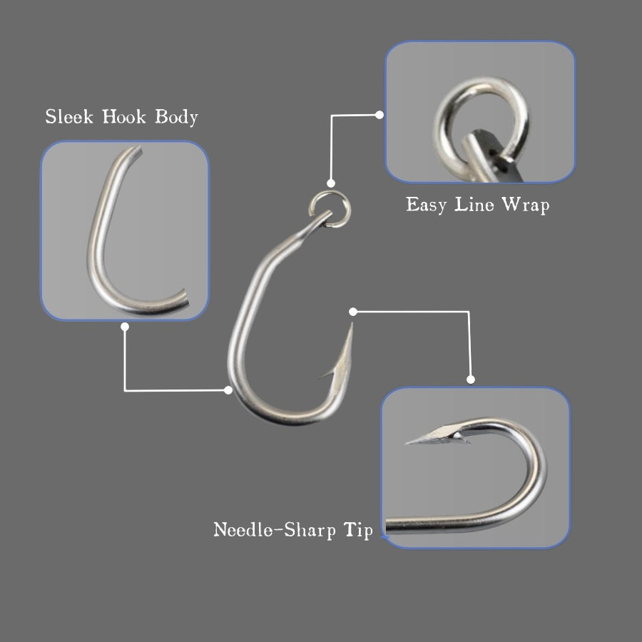 1set Shark hooks